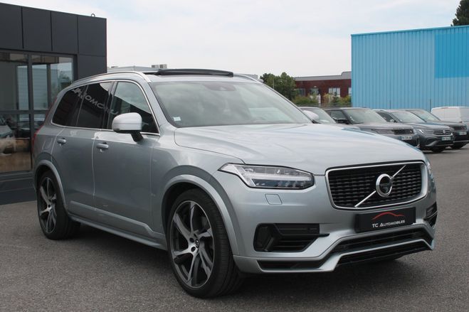Volvo XC90 T8 Twin Engine 303 87 ch Geartronic 7pl  Grise de 2019