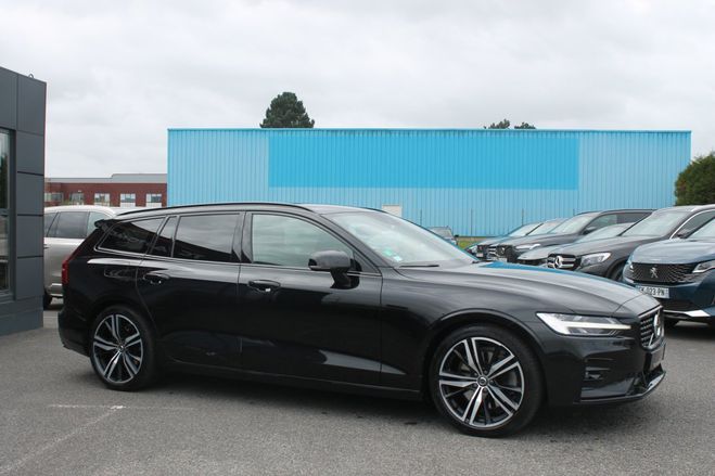 Volvo V60 B5 hybride 250 Geartronic 8 R-Design Noir de 2021