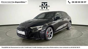  Voir d&eacute;tails -Audi S3 A3 Sportback 45 TFSIe 245 S tronic 6 Com &agrave; Monistrol-sur-Loire (43)