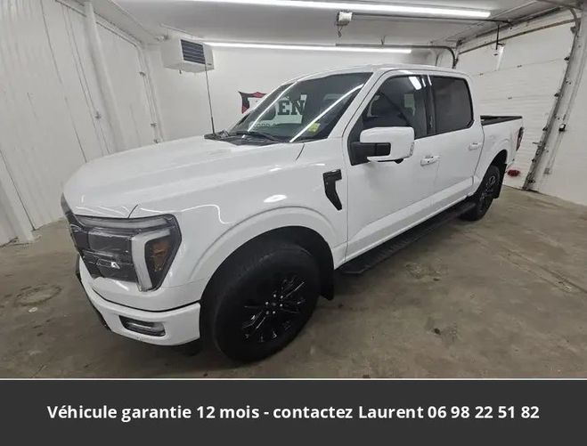 Ford F150 lariat ethanol 5.0l supercrew 4x4 tout c Blanc de 2024