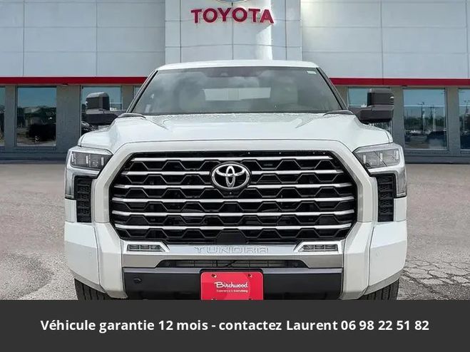 Toyota Tundra hybride i-force max tout compris hors ho Blanc de 2022