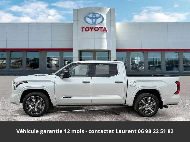 Toyota Tundra hybride i-force max tout compris hors ho Blanc de 2022