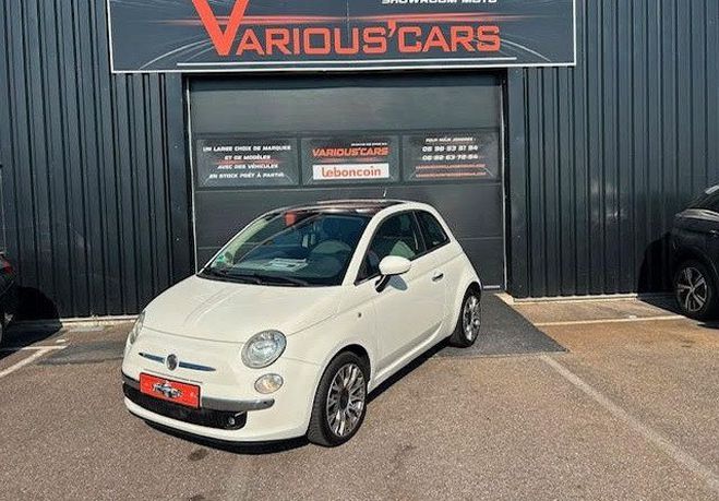 Fiat 500 1.4 16V 100 CH LOUNGE Blanc de 2008