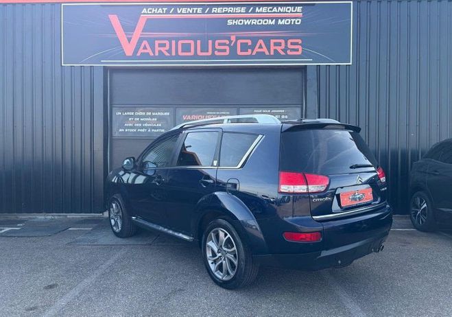 Citroen C Crosser 2.2 HDI160 16V FAP EXCLUSIVE 7 places Bleu de 2011