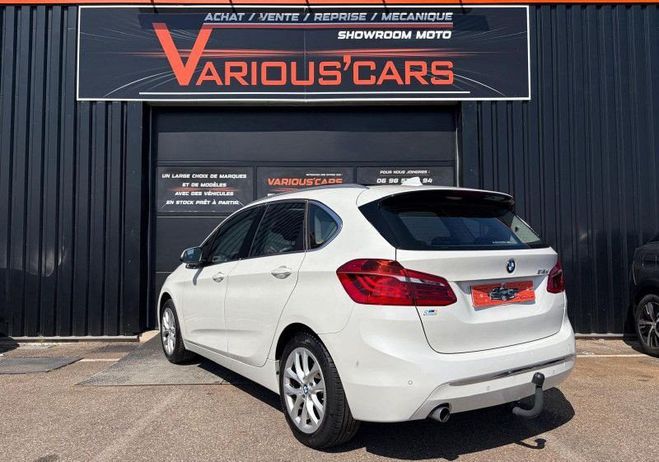 BMW Serie 2 ACTIVETOURER (F45) 218 D 150 CH LUXURY Blanc de 2015