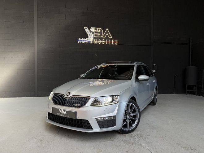 Skoda Octavia Combi (3) 2.0 TDI 184 DSG6 RS Gris Clair de 2017