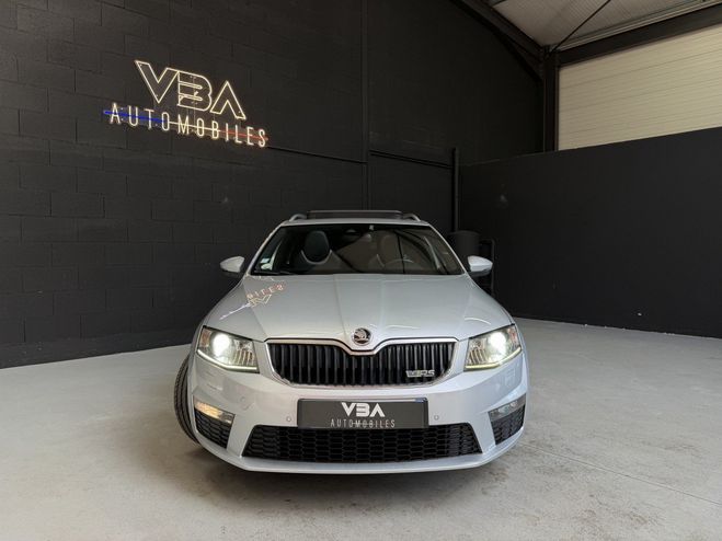 Skoda Octavia Combi (3) 2.0 TDI 184 DSG6 RS Gris Clair de 2017