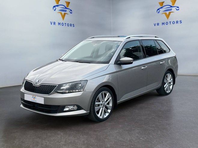 Skoda Fabia Combi 1.2 TSI 110 DSG7 Style ? ACC, cam� BEIGE de 2017