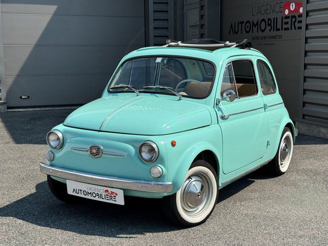 Fiat 500 Nuova 110D Bleu de 1961