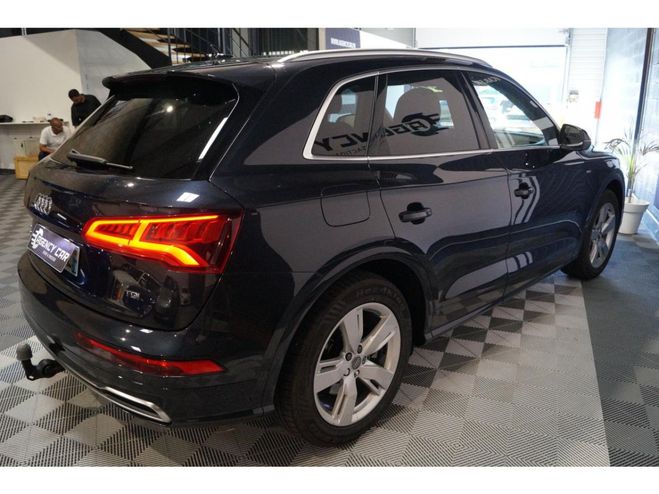 Audi Q5 2.0 35 TDI - 163 - BV S-tronic 2017 S li BLEU FONCE de 2020