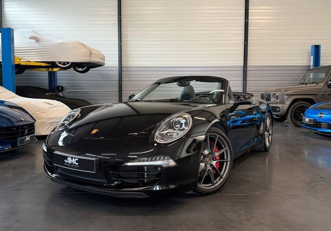Porsche 911 991 Carrera S Cabriolet 400 cv Sport chr Noir de 2012