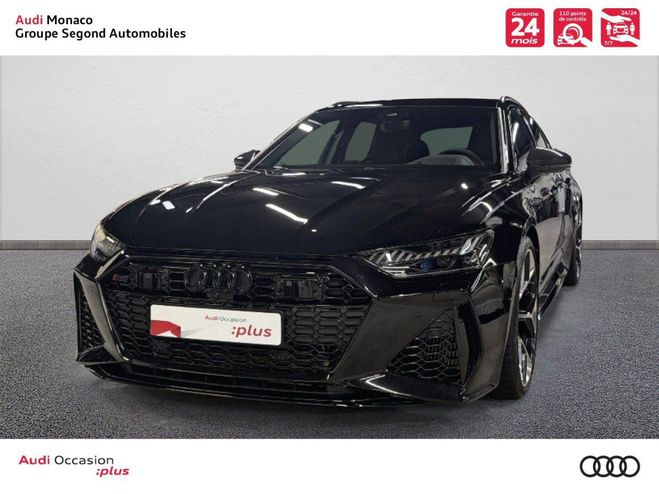 Audi RS6 AVANT V8 4.0 TFSI 630 Tiptronic 8 Quattr Noir de 2023