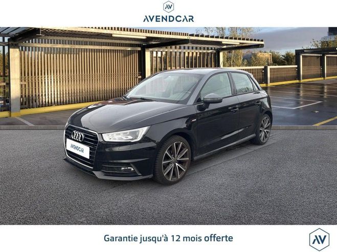 Audi A1 Sportback 1.4 TDI 90 S-LINE Noir de 2016