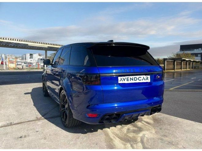 Land rover Range Rover SPORT 5.0 575 SVR 4WD COMMANDSHIFT BVA Bleu de 2020