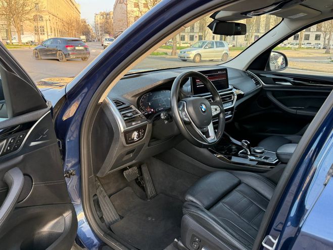 BMW X3 30X D XLINE BVA BLEU de 2022