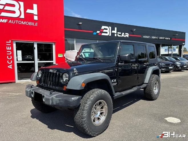 Jeep Wrangler 3.8 V6 200 UNLIMITED SPORT AWD BVA Noir de 2009