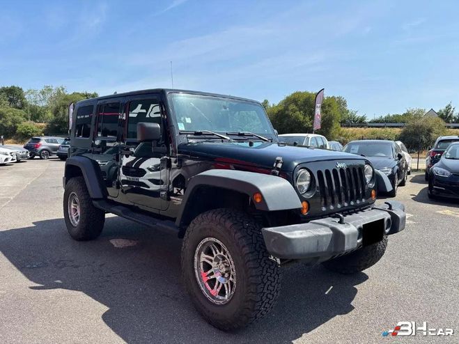 Jeep Wrangler 3.8 V6 200 UNLIMITED SPORT AWD BVA Noir de 2009