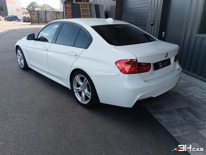 BMW Serie 3 318D 143CV BVA8 M-SPORT CHAINE DE DISTRI Blanc de 2014