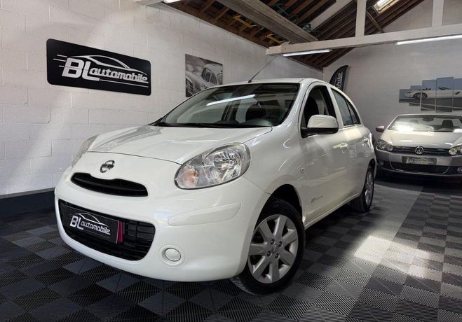 Nissan Micra 1.2 80 IV 2010 BERLINE Connect Edition P Blanc de 2013