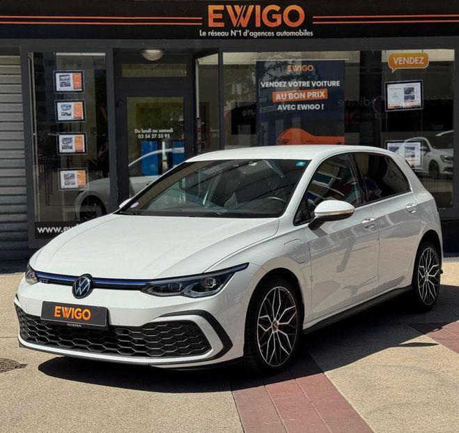 Volkswagen Golf 8 GTE 245CH 1.4 HYBRID DSG6 ENTRETIEN CO Blanc de 2021