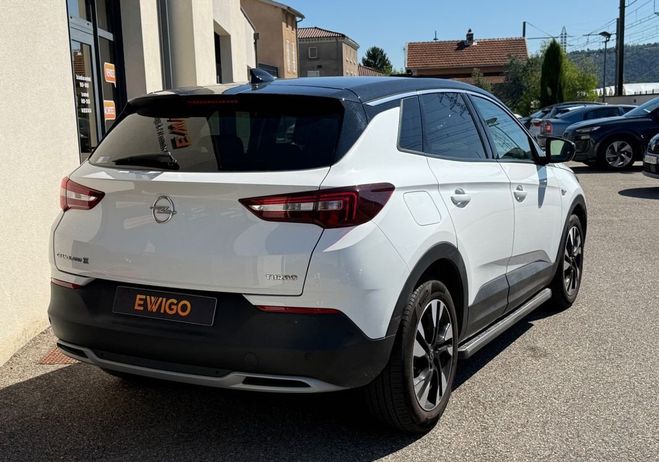 Opel Grandland X 1.2 Turbo 130ch ELITE -ETHANOL OFFICIEL- Blanc de 2019