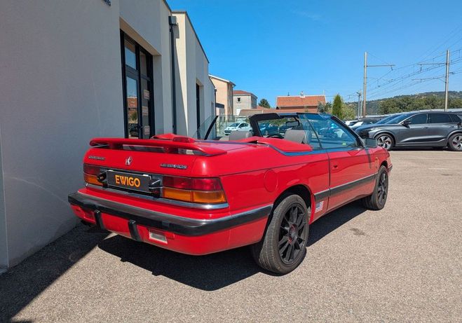 Chrysler Le Baron 3.0L V6 136cv CAPOTE ELECTRIQUE REGULATE Rouge de 1990