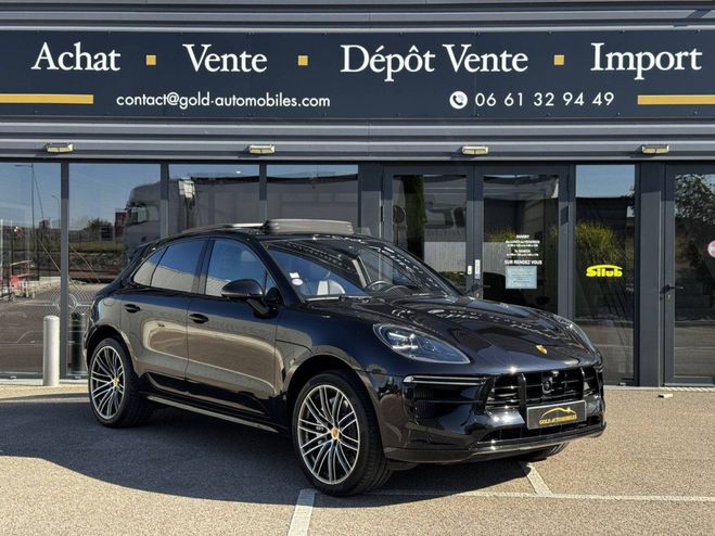 Porsche Macan 2.9 V6 440ch Turbo PDK Euro6d-T EVAP ISC Noir Intense M�tallis� de 2019