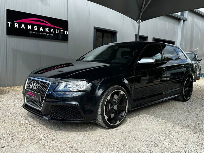 Audi RS3 sportback 2.5 tfsi 340 quattro s-tronic  Noir de 2011