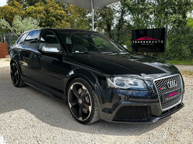 Audi RS3 sportback 2.5 tfsi 340 quattro s-tronic  Noir de 2011