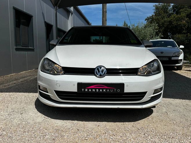 Volkswagen Golf vii 2.0 tdi 150 dsg6 lounge re main came Blanc de 2016