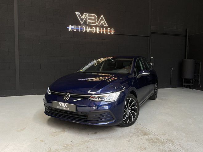 Volkswagen Golf (8) 2.0 TDI SCR 115 BVM6 Life 1st Bleu de 2021
