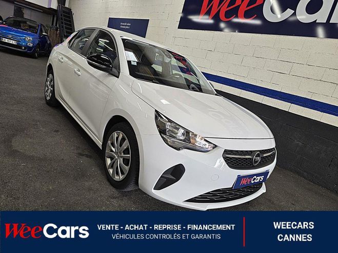 Opel Corsa 1.2 T 100 EDITION / 1ere main BLANC de 2020