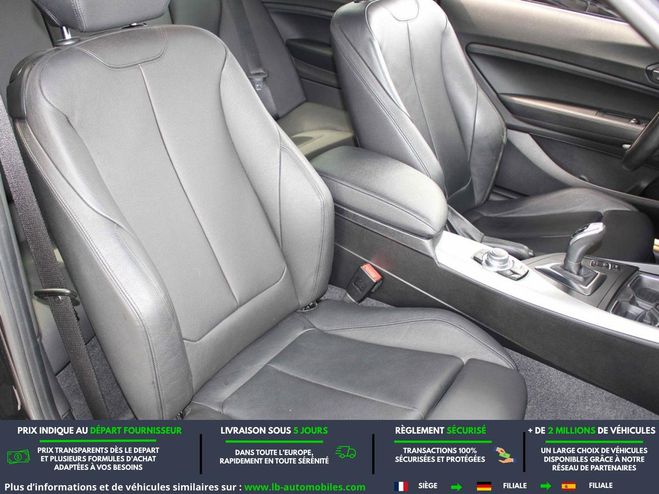 BMW Serie 2 220i BVA Noir M�tallique de 2015