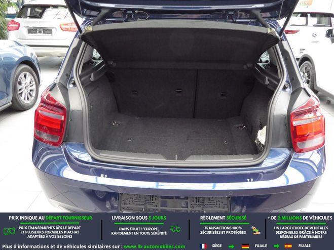 BMW Serie 1 118i 170CH Bleu M�tallique de 2014