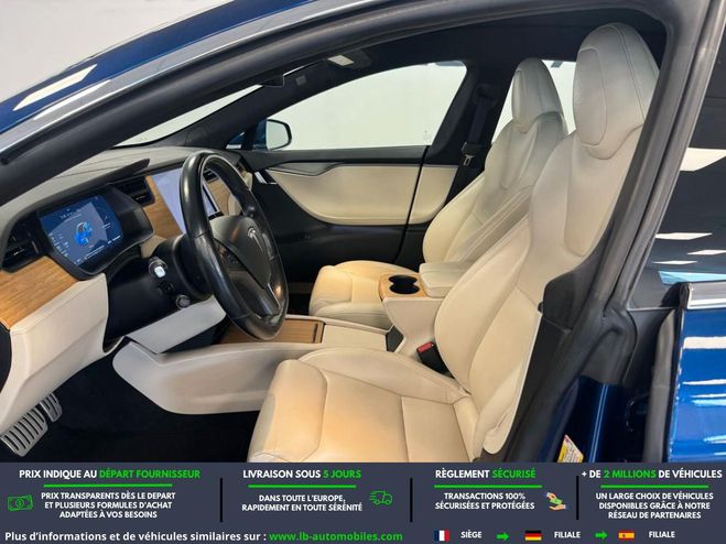 Tesla Model S 100D Bleu M�tallique de 2020