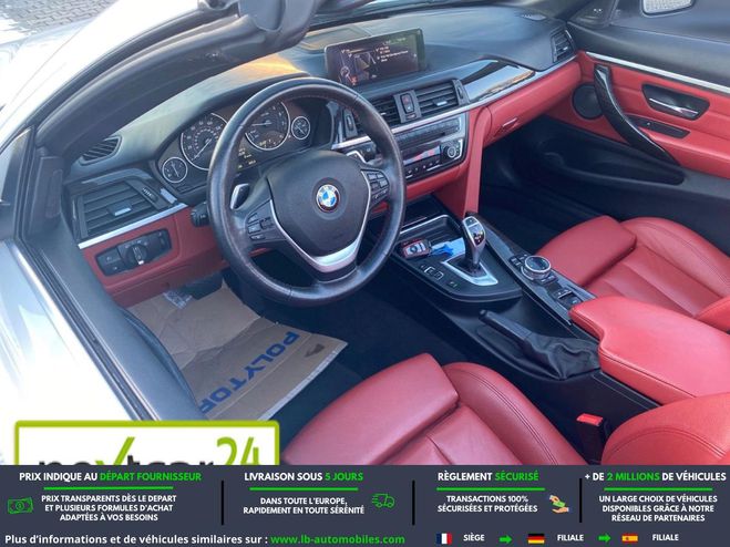 BMW Serie 4 245ch BVA Blanc M�tallique de 2014