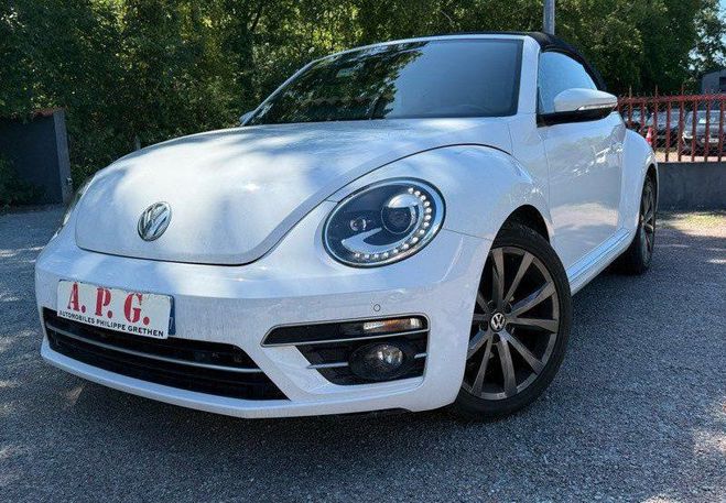 Volkswagen Coccinelle Cabriolet finition Couture TSi 105cv Blanc de 2018