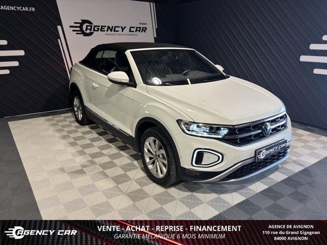 Volkswagen T Roc CABRIOLET TSI 150ch - BVA - Style - GARA BLANC de 2025