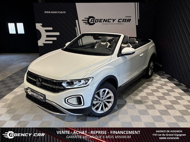 Volkswagen T Roc CABRIOLET TSI 150ch - BVA - Style - GARA BLANC de 2025