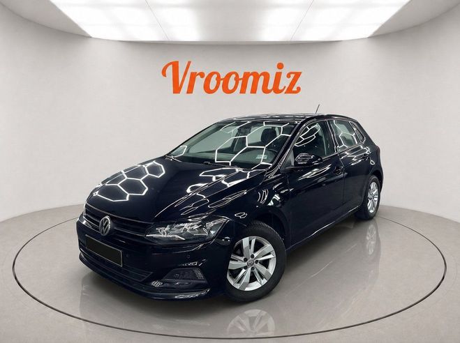 Volkswagen Polo 1.0 tsi 95ch confortline 1ere main gps c Noir de 2018