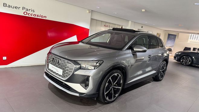 Audi Q4 E-Tron 40 204 ch 82 kW Gris de 2021