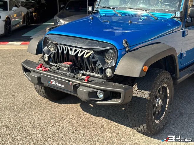 Jeep Wrangler PENTASTAR / 3.6L 285cv / AWD / SUIVI / E Bleu de 2015