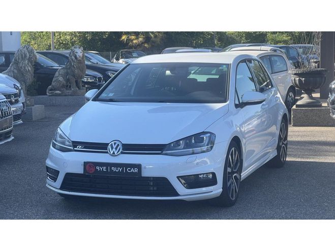 Volkswagen Golf VII 2.0 TDI 150 R-Line - GARANTIE 12 MOI BLANC de 2015