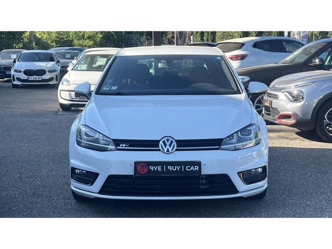 Volkswagen Golf VII 2.0 TDI 150 R-Line - GARANTIE 12 MOI BLANC de 2015