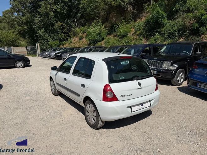 Renault Clio Campus 1.2i 58cv 1�re Main Blanc de 2008