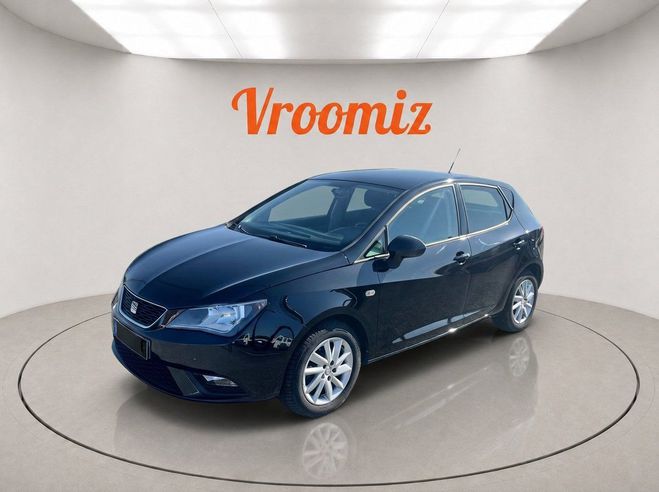 Seat Ibiza iv 1.2 70 cv 1ere main garantie 12 mois Noir de 2013