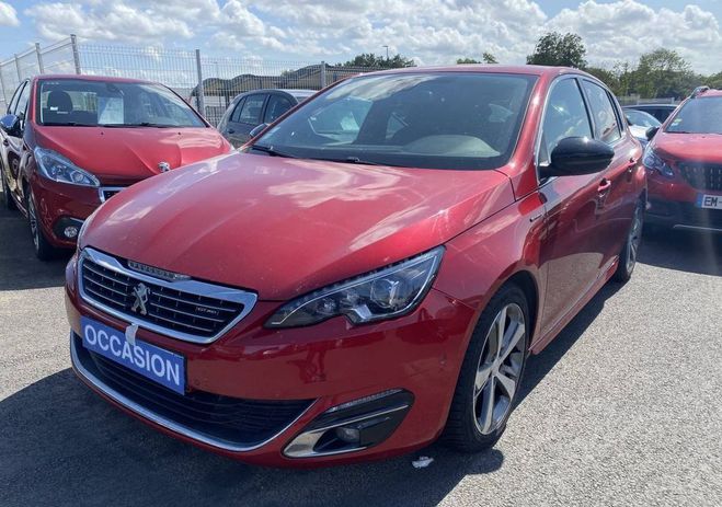 Peugeot 308 1.6 BlueHDi 120ch GT Line EAT6 Rouge de 2017