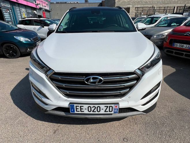 Hyundai Tucson III 1.6 T-GDI 177 4X4 EXECUTIVE DCT-7 BO Blanc de 2016