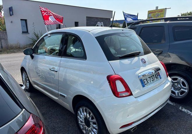 Fiat 500 lounge BVM5 70ch Blanc de 2018