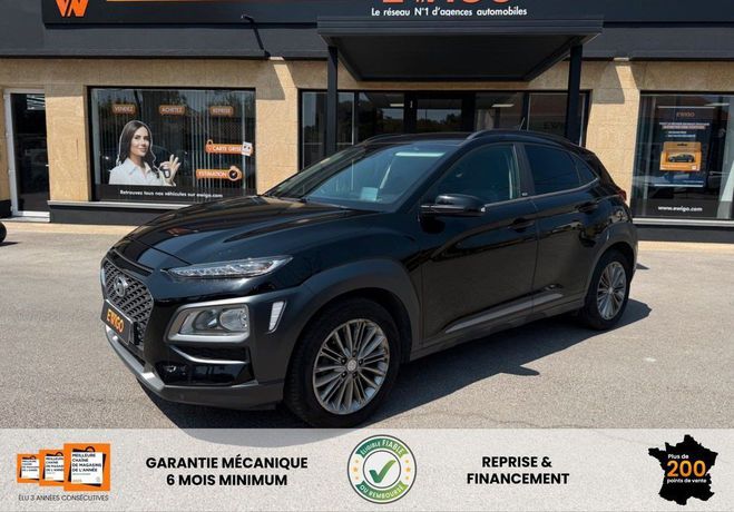 Hyundai Kona 1.0 T-GDI 120 EDITION 1ere MAIN Noir de 2018